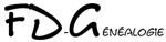 logo FD genealogie noir